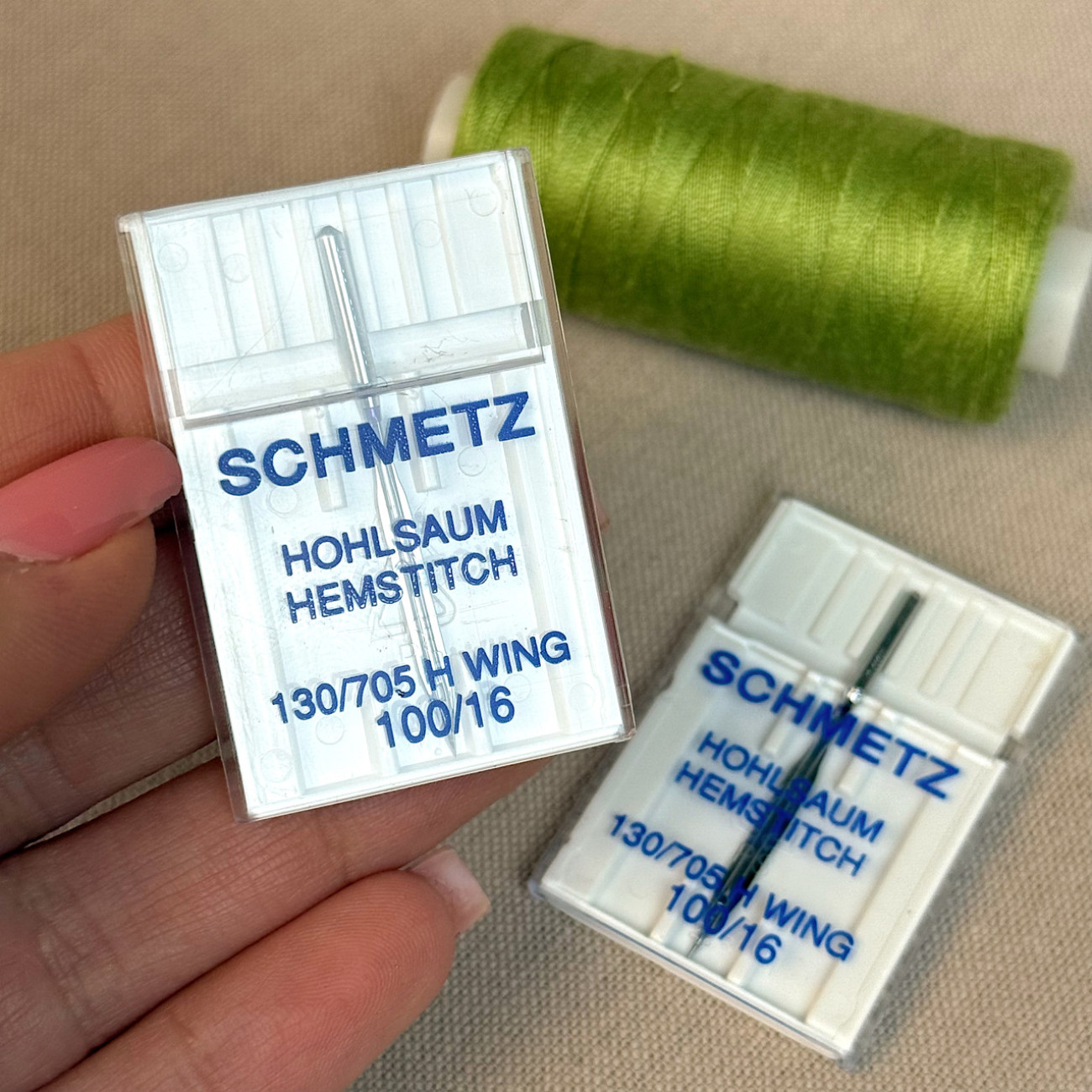 Голка Schmetz Hemstitch для мережок №100