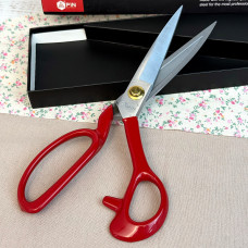 Ножиці кравецькі PIN-1094 (9 дюймів) з червоними ручками