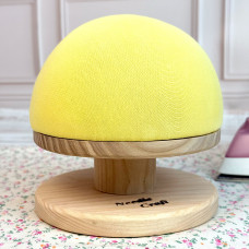 Кравецька колодка для ВТО Needle Craft Груди на підставці 14 см Жовта