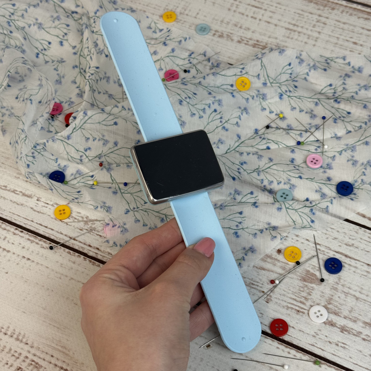 Гольниця-браслет магнітна (блакитна)