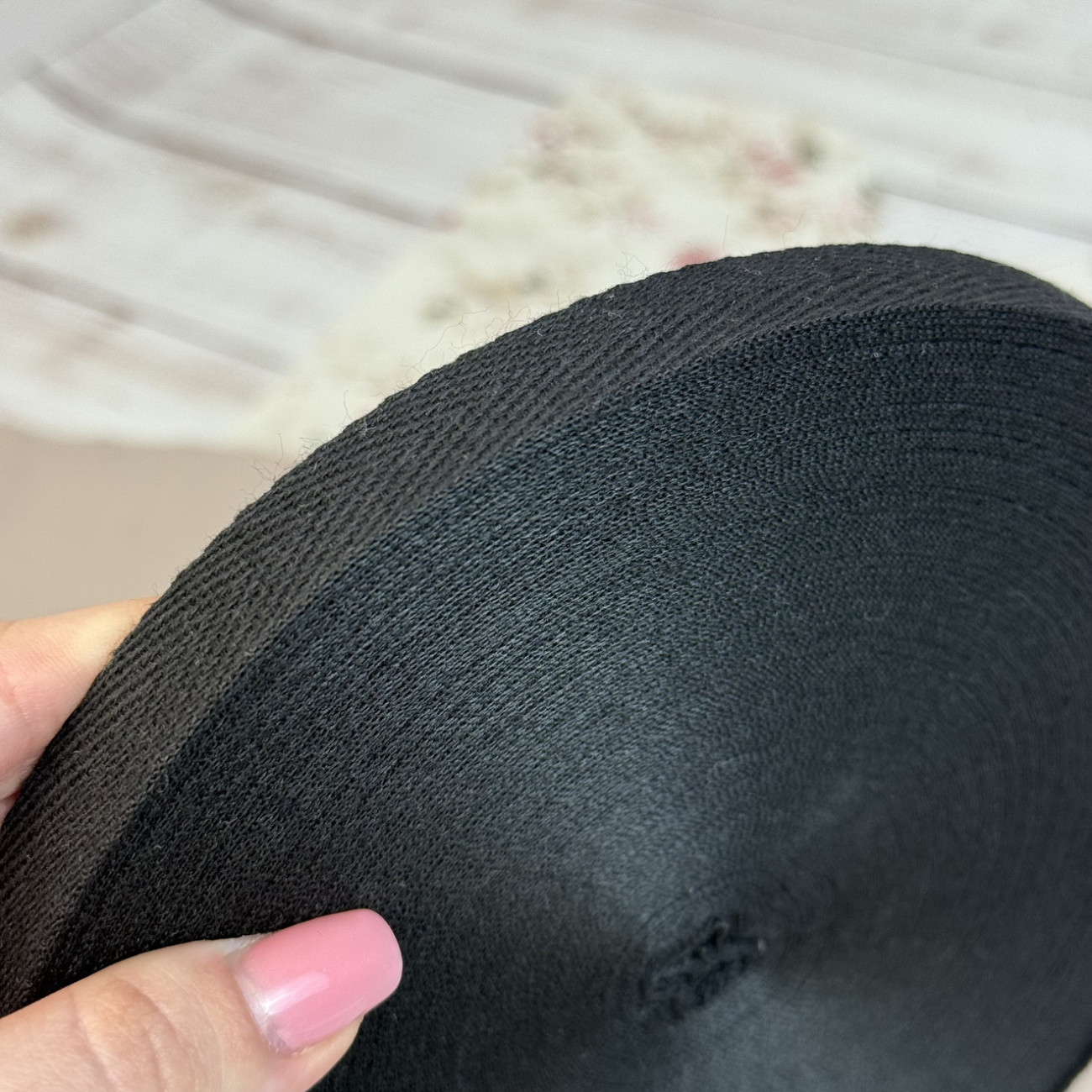 Тасьма кіперна 1,5 см, чорна