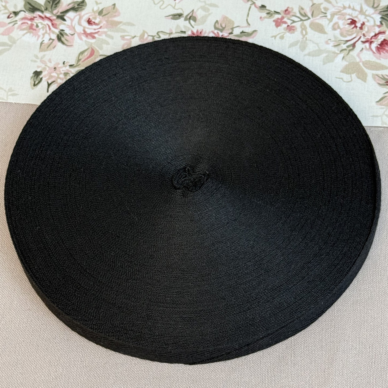 Тасьма кіперна 1,5 см, чорна