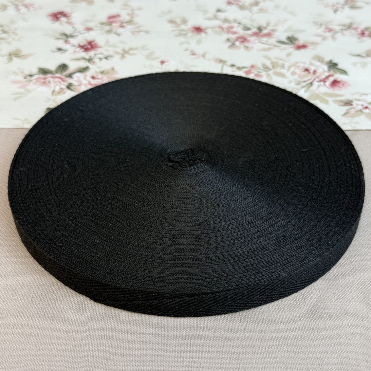 Тасьма кіперна 1,5 см, чорна