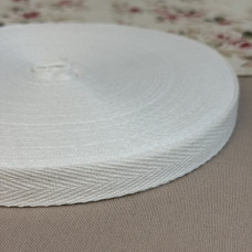 Тасьма кіперна 1,5 см, біла