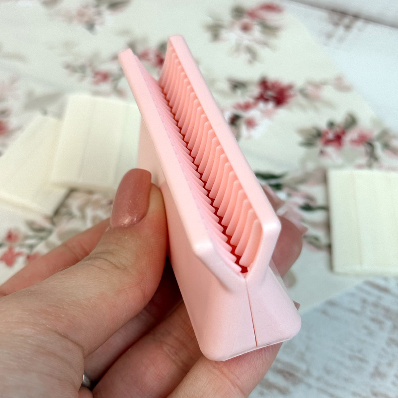 Точилка для крейди та мила рожева