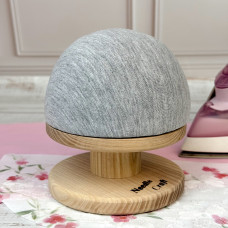 Кравецька колодка для ВТО Needle Craft Груди на підставці 12 см Сіра