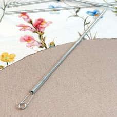 Втягувач шнурків та резинки, гнучкий металевий