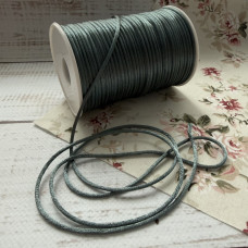 Шнур корсетний 3 мм, темно-сірий