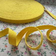 Тасьма кіперна 1 см, жовта