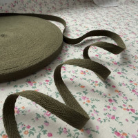 Тасьма кіперна 1 см, хакі