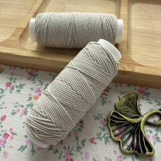 Нитка-резинка (спандекс), сіра