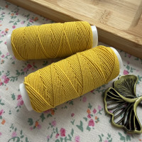 Нитка-резинка (спандекс), жовта