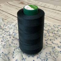Нитки бобіна 4000 ярдів, темно-зелені — міцні швейні нитки для машинки та оверлока