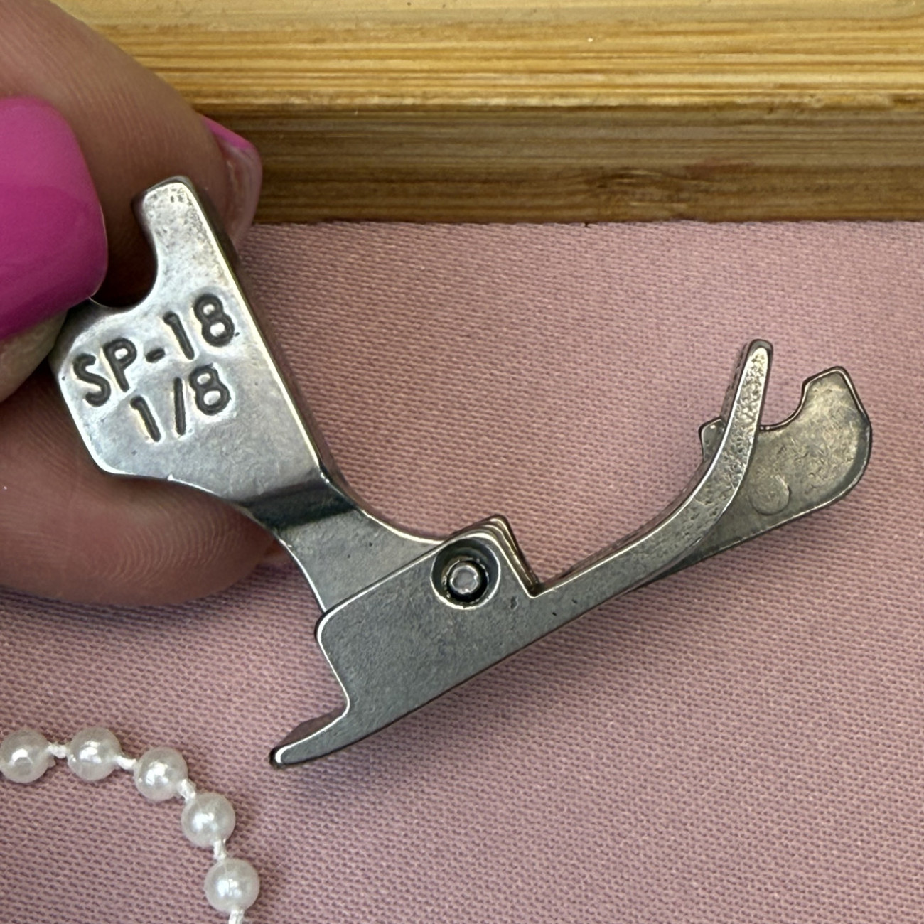 Лапка ПШМ SP-18 1/8 для відстрочки з обмежувачем на 3,2,мм права