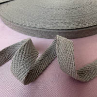 Тасьма кіперна 1 см, капучіно