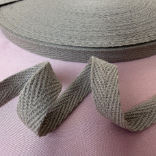 Тасьма кіперна 1 см, капучіно