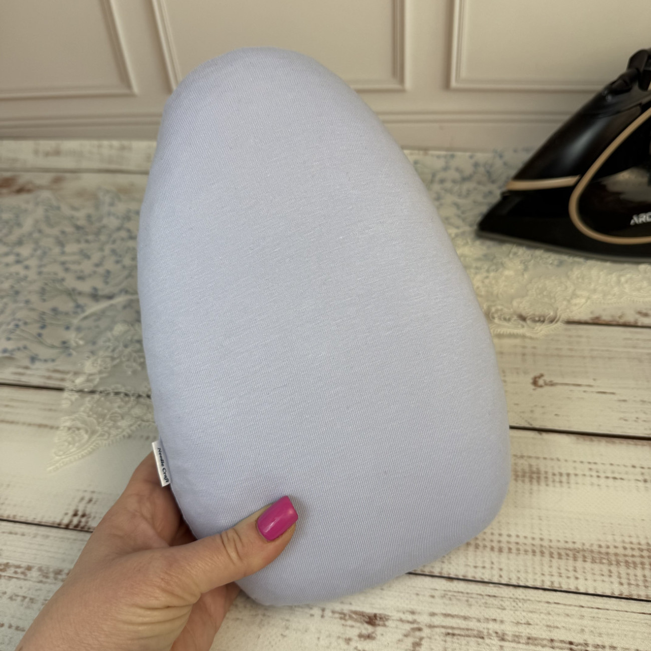 Кравецька подушечка для ВТО Needle Craft Овальна Блакитна