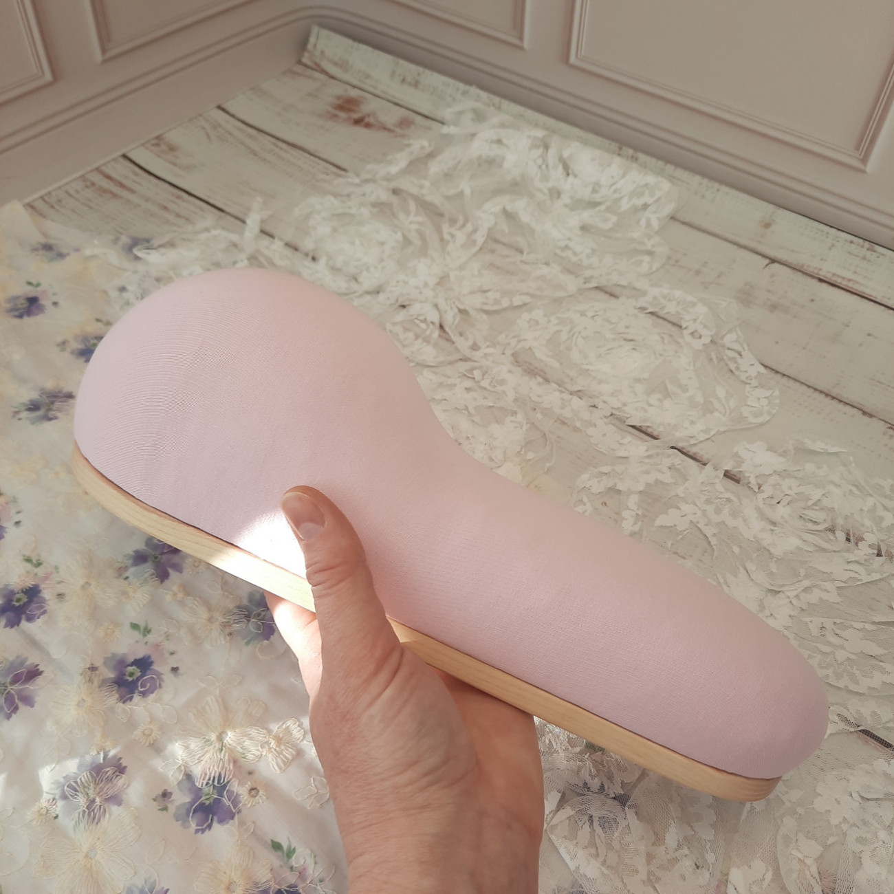 Кравецька колодка для ВТО Needle Craft Корсетна на підошві Рожева