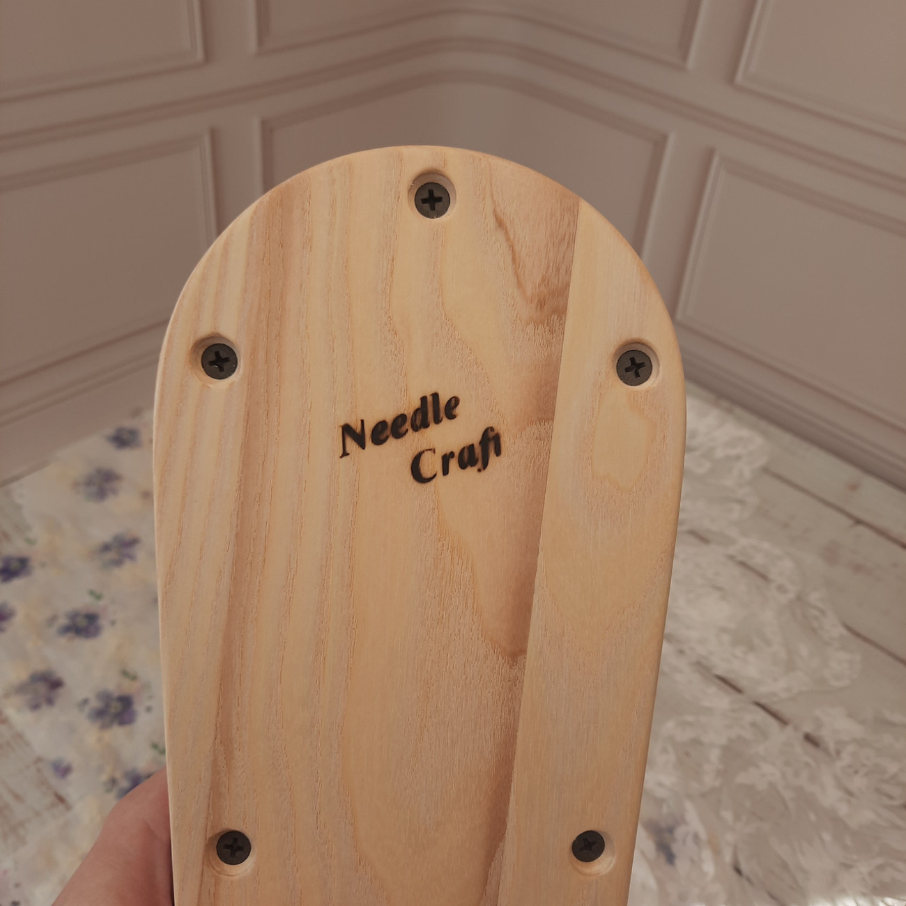 Кравецька колодка для ВТО Needle Craft Корсетна на підошві Рожева