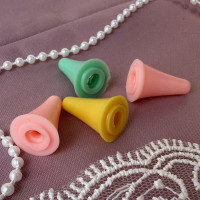 Силіконові накінечники для спиць (2 шт) — стопери для в’язання