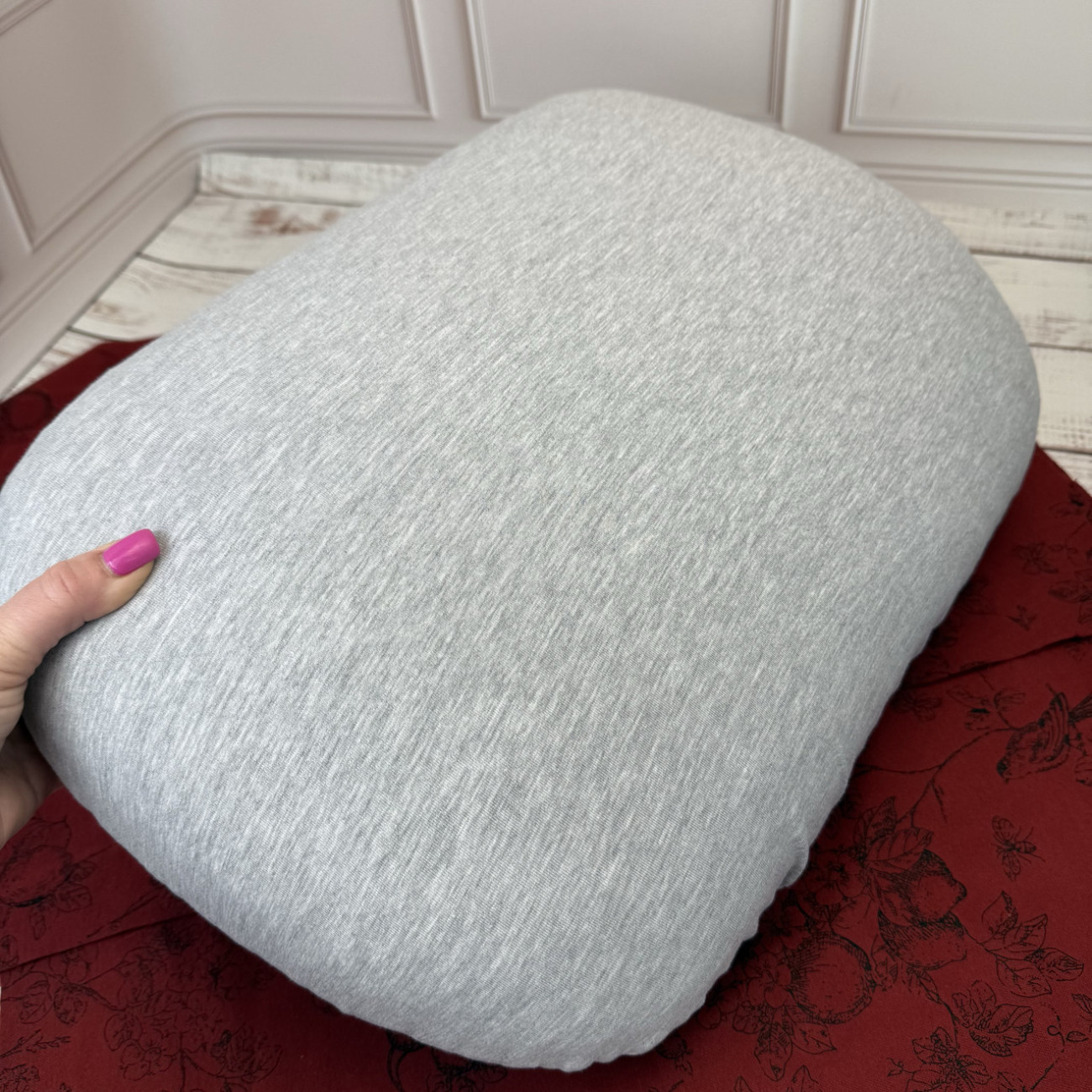 Кравецька подушечка для ВТО Needle Craft Велика Сіра