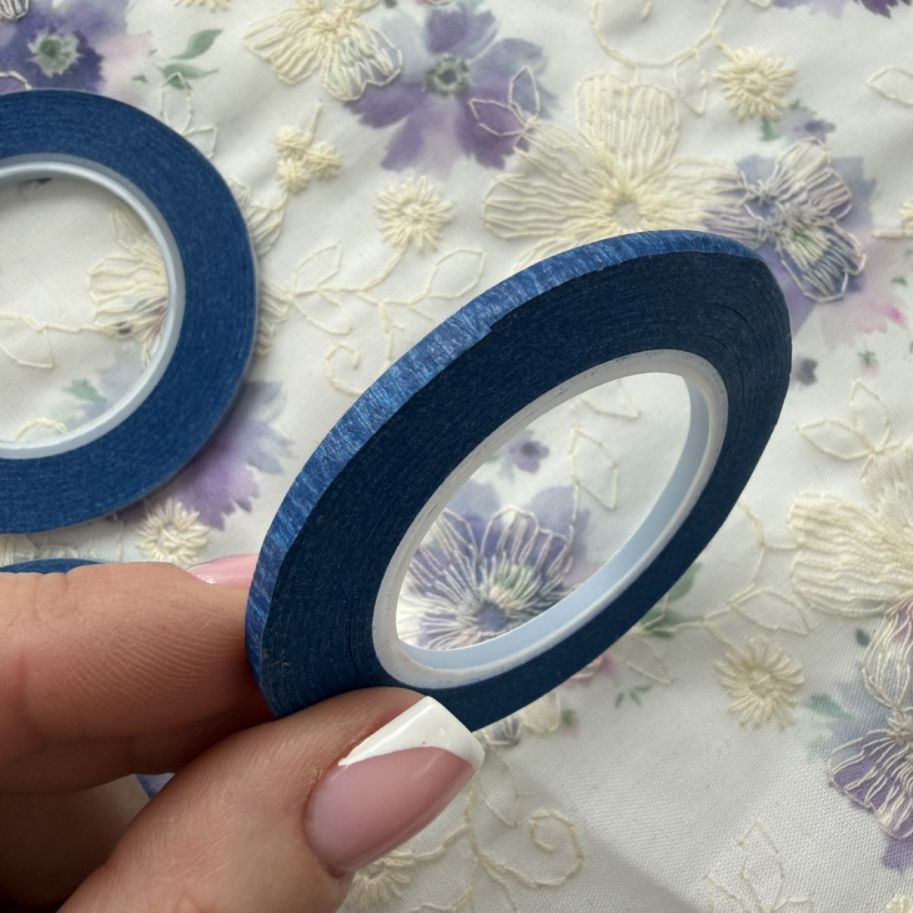 Самоклеюча стрічка для розмітки манекенів (синя)