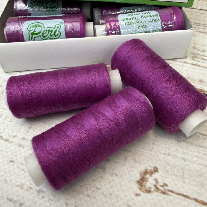 Нитки для шиття Peri 100% поліестер, 40/2, 400Y (№231)