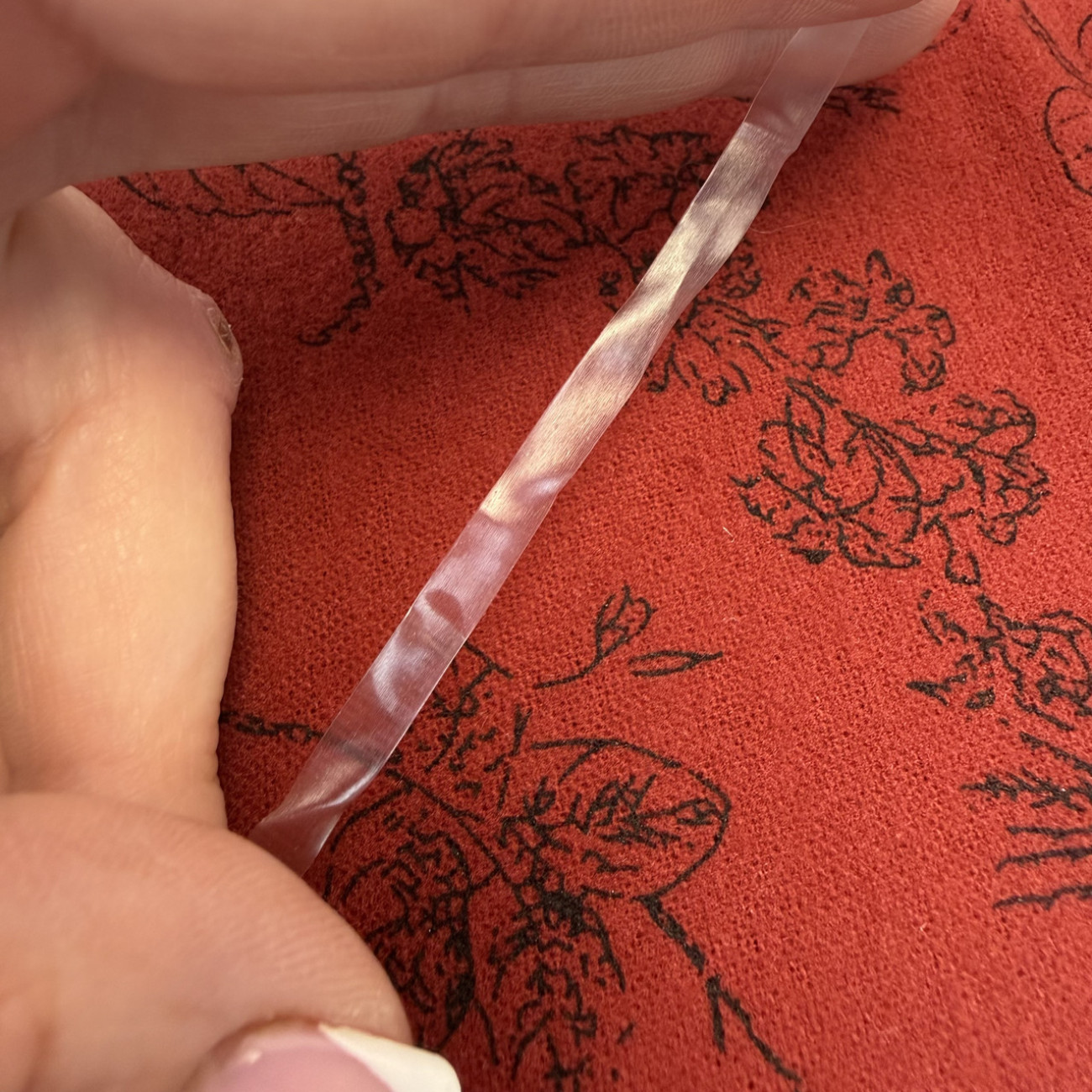 Силіконова стрічка для стабілізації швів 5 мм