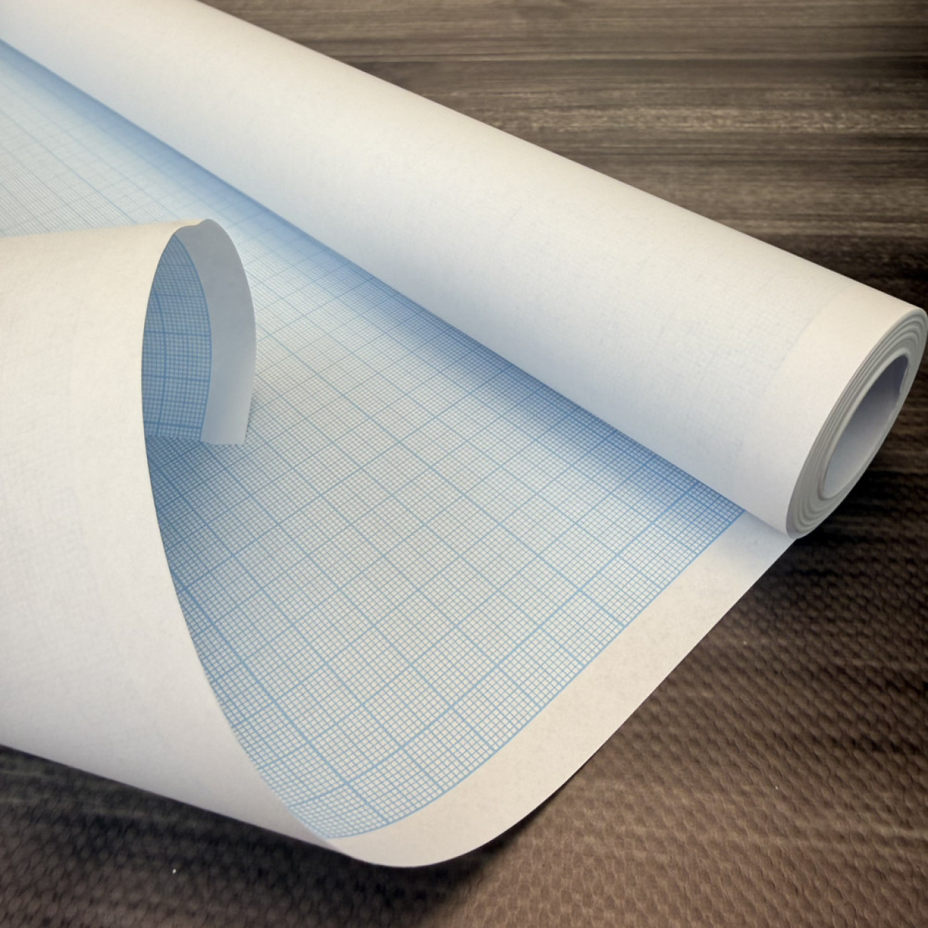 Папір масштабно-координатний (міліметрівка) 64см*10м, блакитний