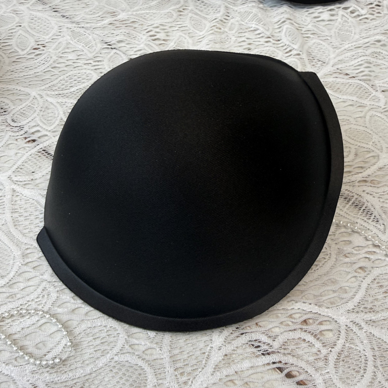 Корсетні чашки класичні з пушапом, розмір XXL, чорні