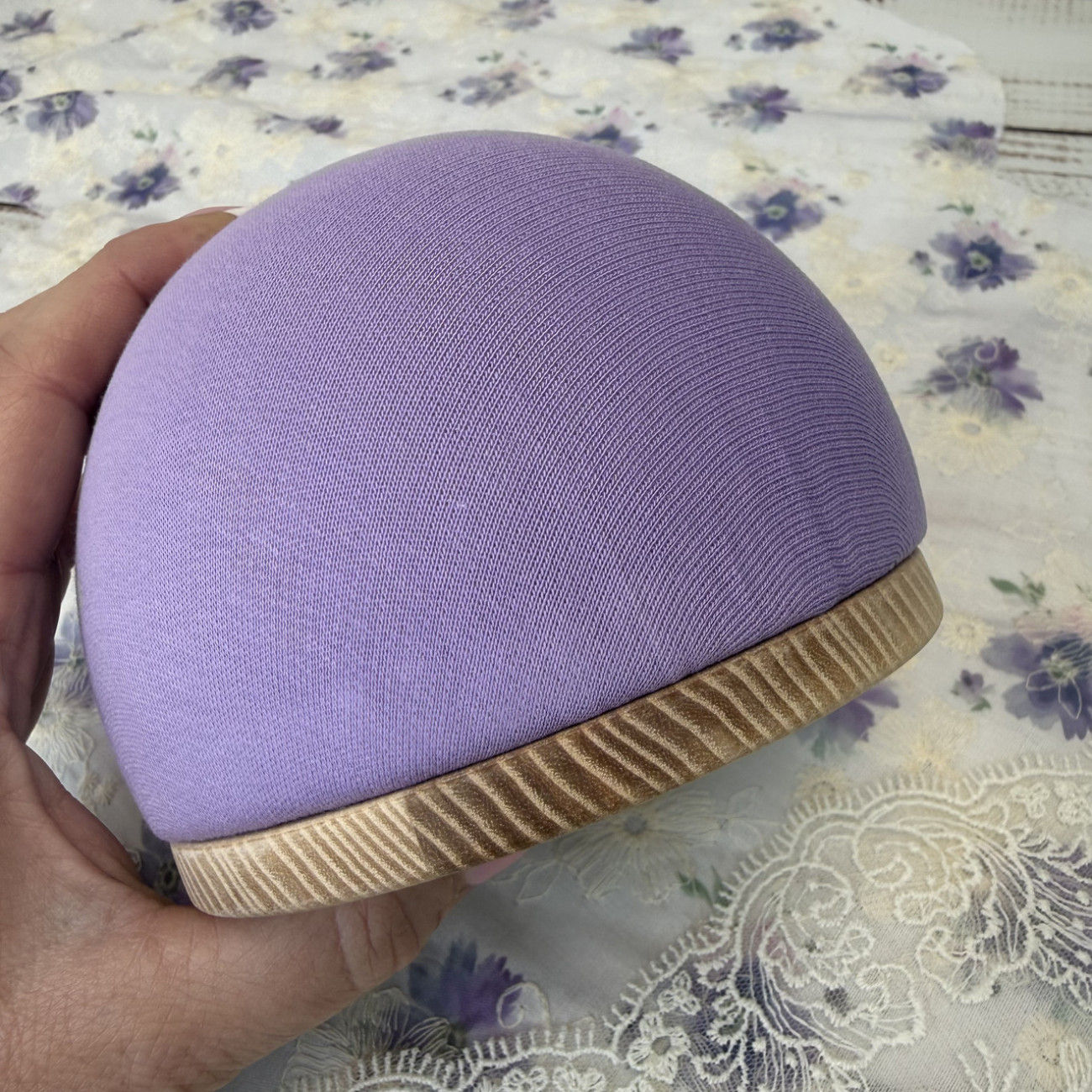 Кравецька колодка для ВТО Needle Craft Груди на підошві 12 см Лілові