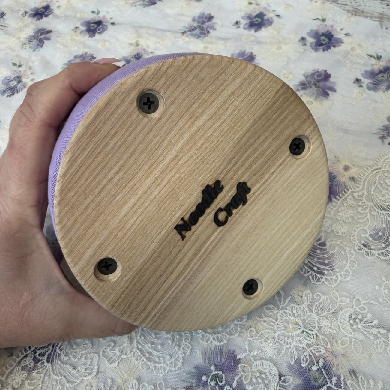 Кравецька колодка для ВТО Needle Craft Груди на підошві 12 см Лілові