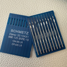 Голки Schmetz 134-35 LR (DPx35 LR) №120 для промислових швейних машин — для шкіри та декоративного шва