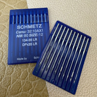 Голки Schmetz 134-35 LR (DPx35 LR) №80 для промислових швейних машин — для шкіри та декоративного шва