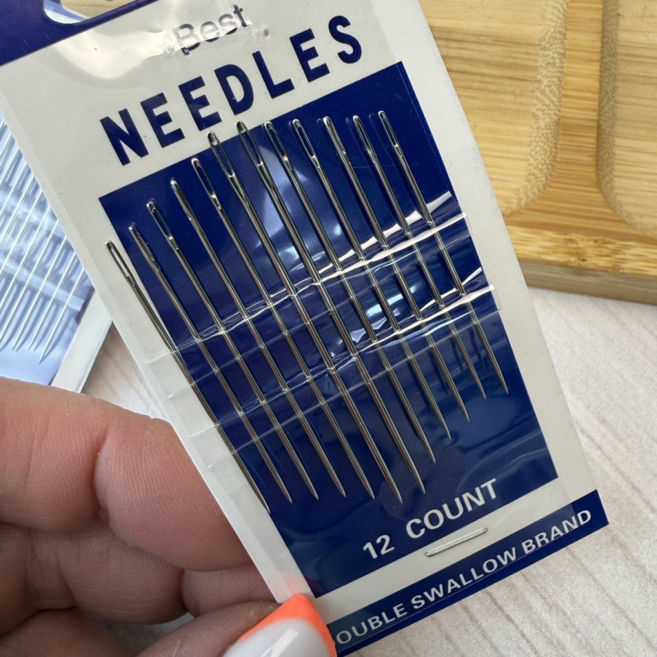 Голки для ручного шиття 1/5 Best Needles, набір (12 шт)