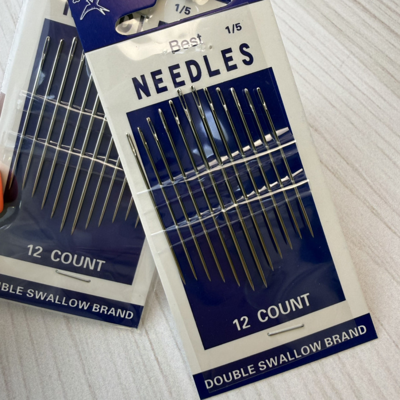 Голки для ручного шиття 1/5 Best Needles, набір (12 шт)